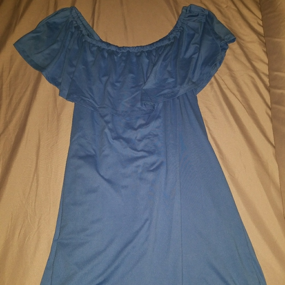 Light blue dress